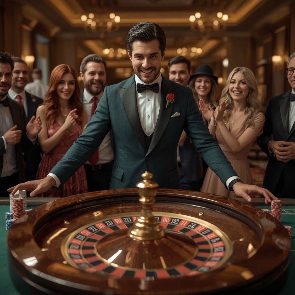 table de roulette au casino BETLIVE