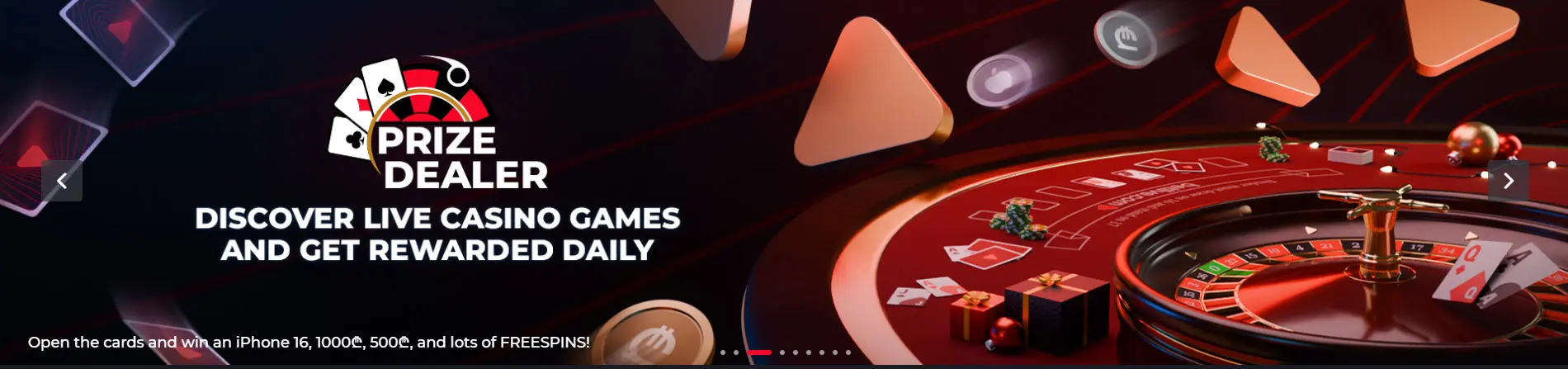 Jouez en ligne pour de l'argent réel sur le casino BETLIVE